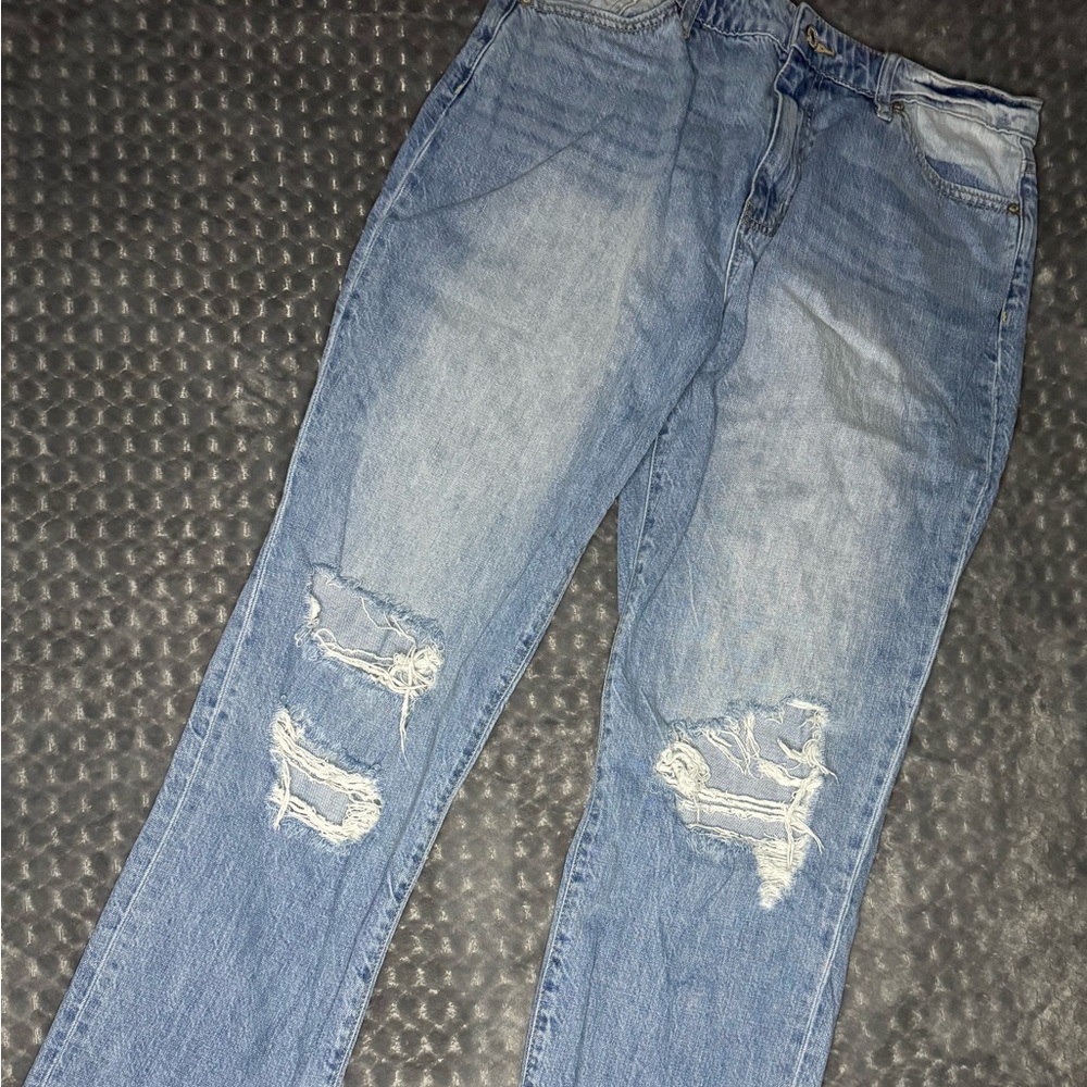 KanCan Bridget Ultra High Rise Mom Jeans